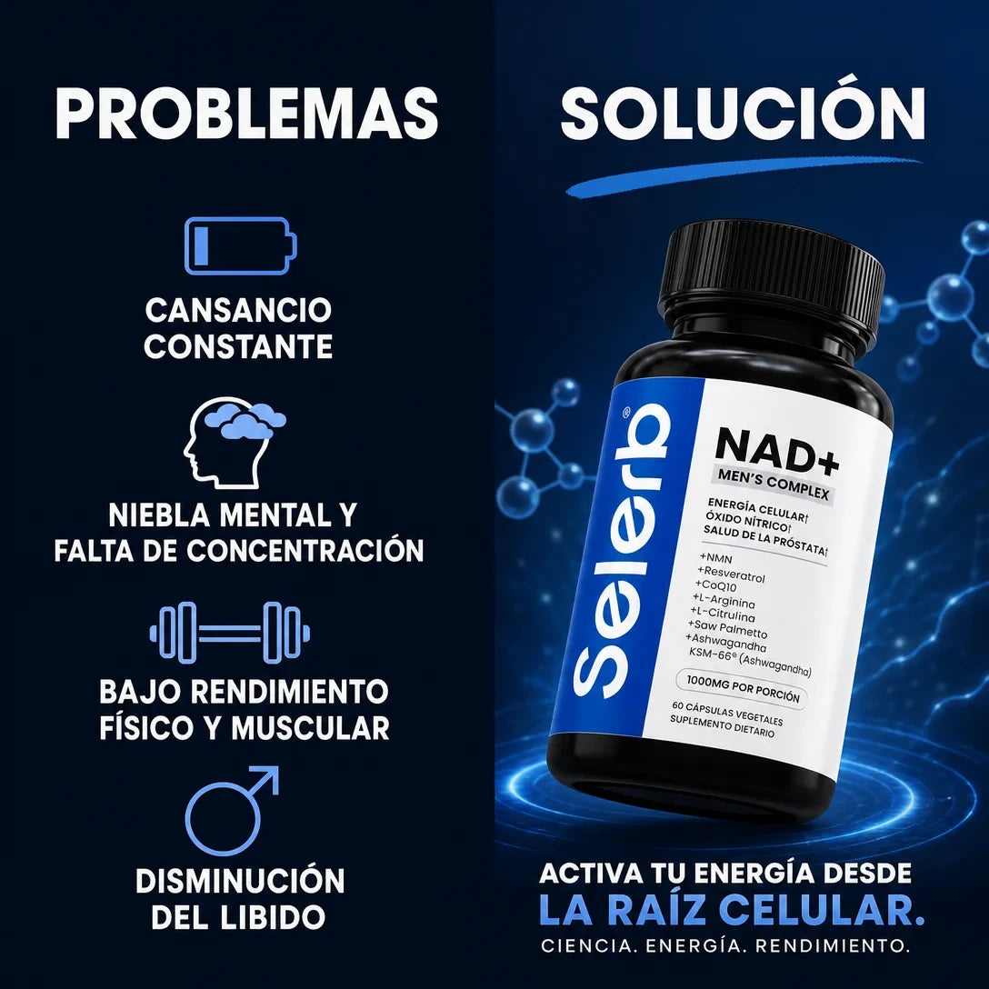 NAD+ Men´s Complex - Oferta 2x1 + Envío Gratis
