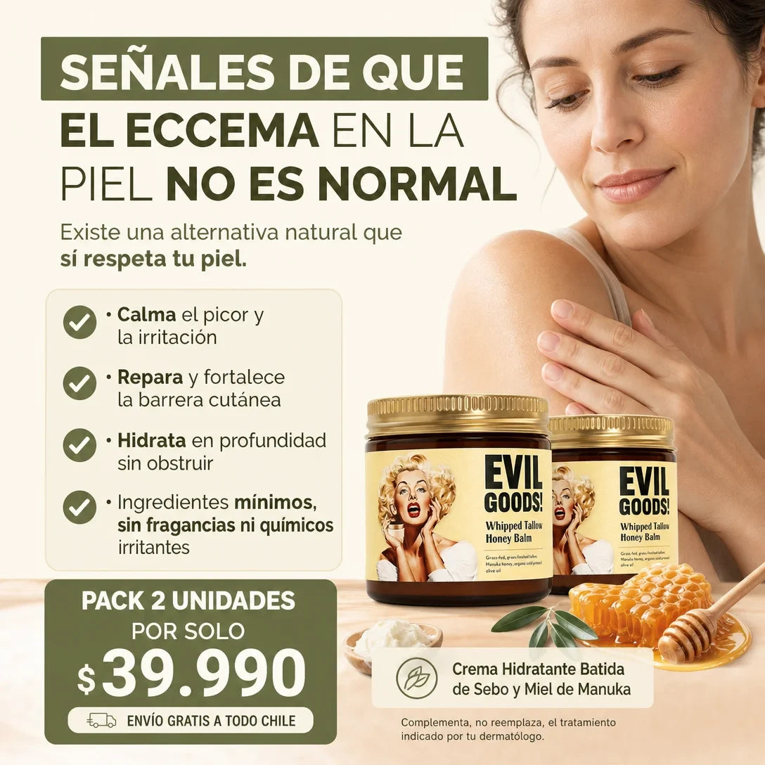 Crema Hidratante de Ternera y Miel Evil Goods - Oferta limitada