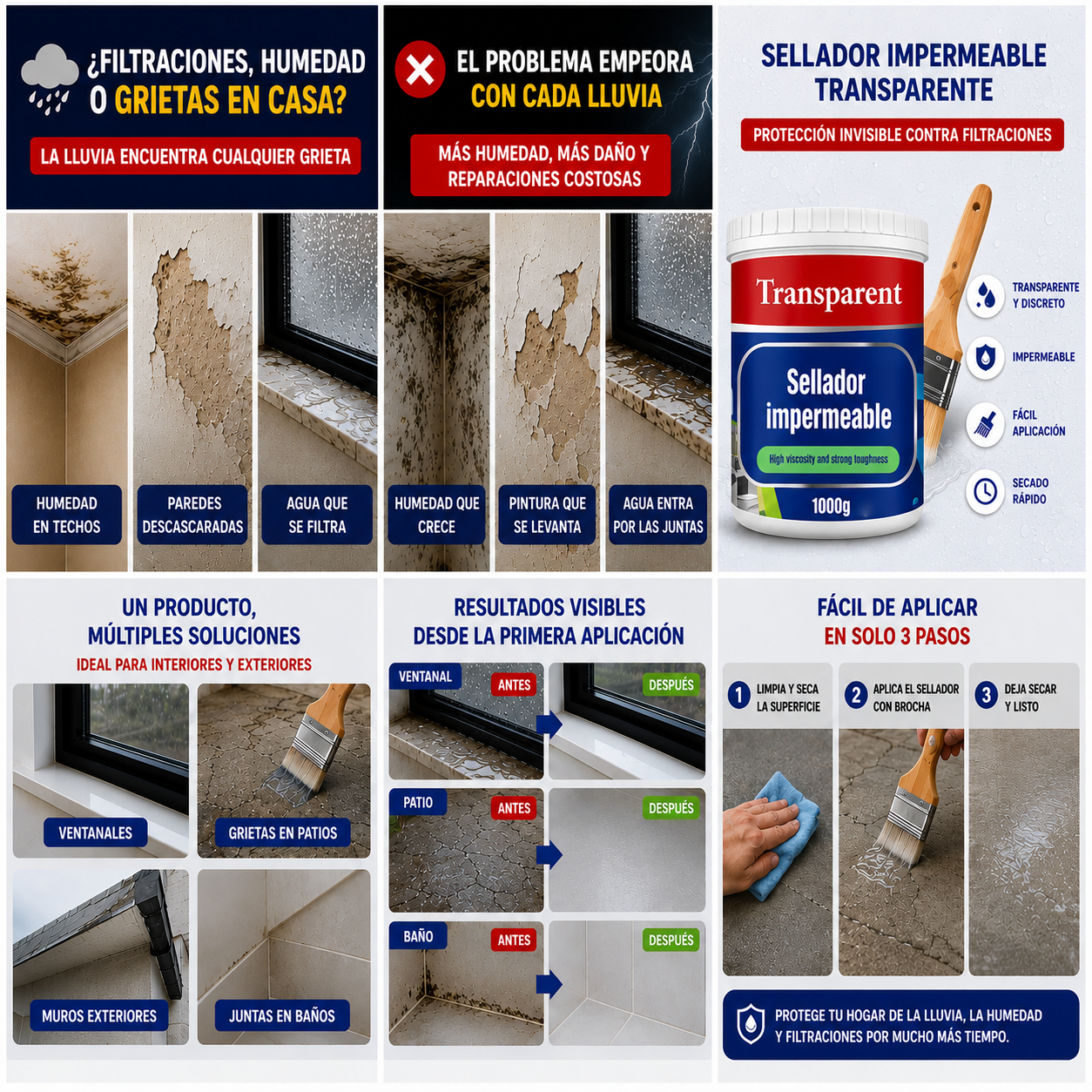 Sellador Impermeable 1000g