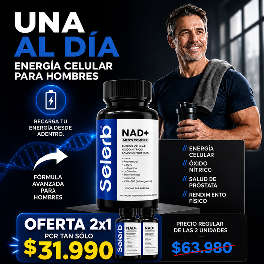 NAD+ Men´s Complex - Oferta 2x1 + Envío Gratis