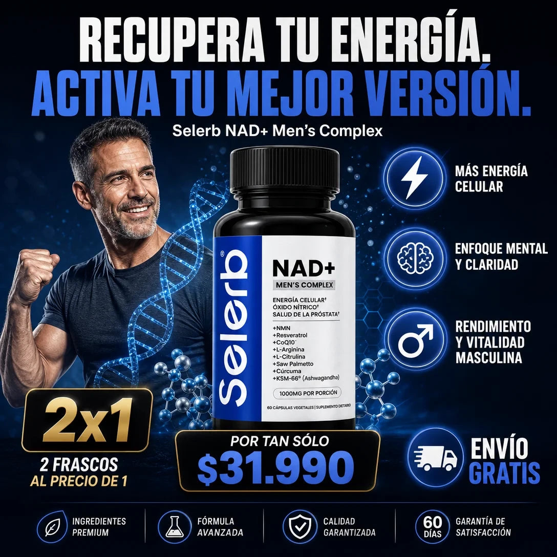 NAD+ Men´s Complex - Oferta 2x1 + Envío Gratis