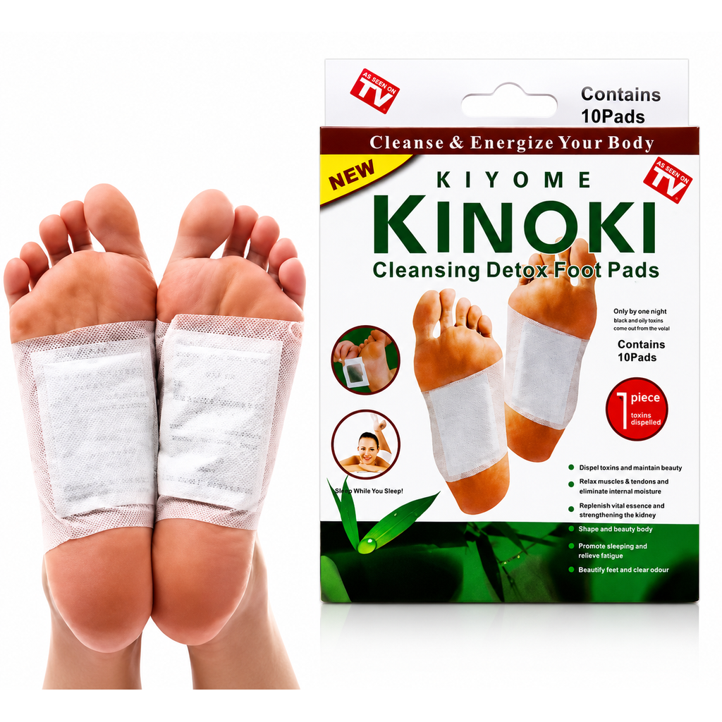 Parches Detox Kinoki Pack 10 UND (5 Pares)